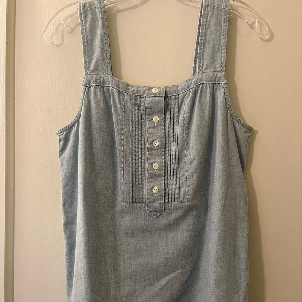 Jcrew denim blouse